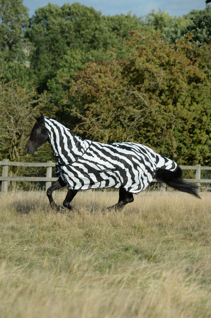 bucas Fliegendecke Zebra Full-Neck